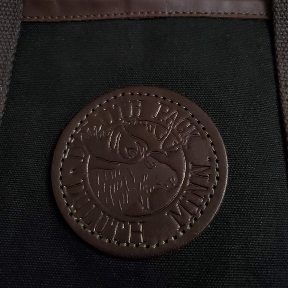 Duluth Pack 5 Liter Capacity Black Long Handles Mini Tote Made In USA - Picture 13 of 15